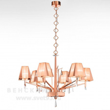 Люстра подвесная 534/6 copper IDL Италия  40W 60 см (без учета цепи) Медь Prestige