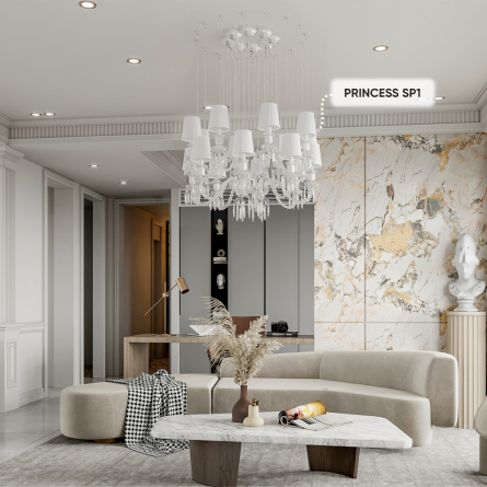 Светильник подвесной Crystal Lux PRINCESS SP1 фото 10