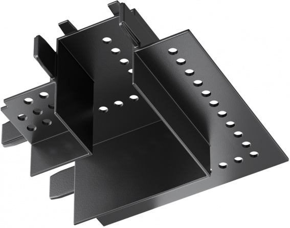 Соединитель угловой Magnetic track system Radity TRA084CL-12B фото 1