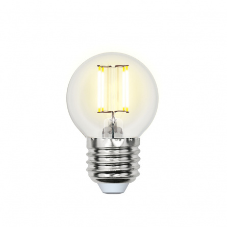 Лампочка светодиодная  LED-G45-7,5W/WW/E27/CL GLA01TR картон фото 1