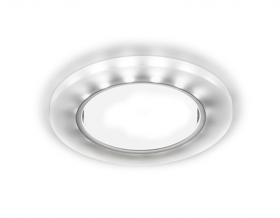 Точечный светильник Gx53+led G214 CH/WH фото 1
