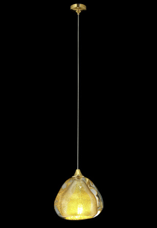Светильник подвесной Crystal Lux VERANO SP1 GOLD фото 4