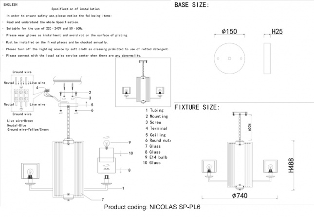 Бра Crystal Lux NICOLAS AP1 NICKEL/WHITE фото 11