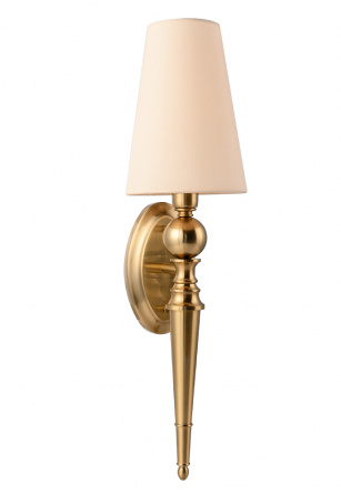 Бра Crystal Lux PER AP1 BRASS/BEIGE фото 1