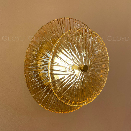 Бра Cloyd HELION-D W1 / Ø20 см - латунь (арт.20307) фото 3