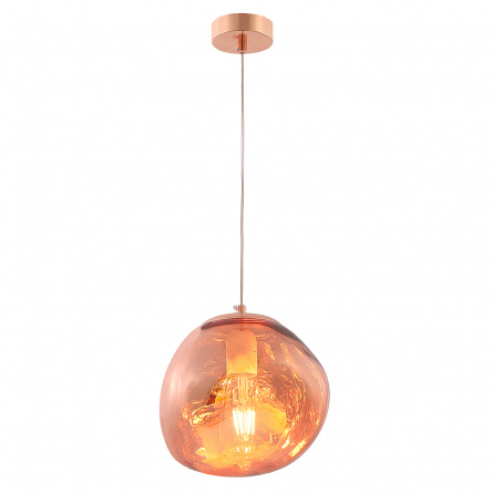 Светильник подвесной Crystal Lux MALAGA SP1 D200 COOPER фото 1